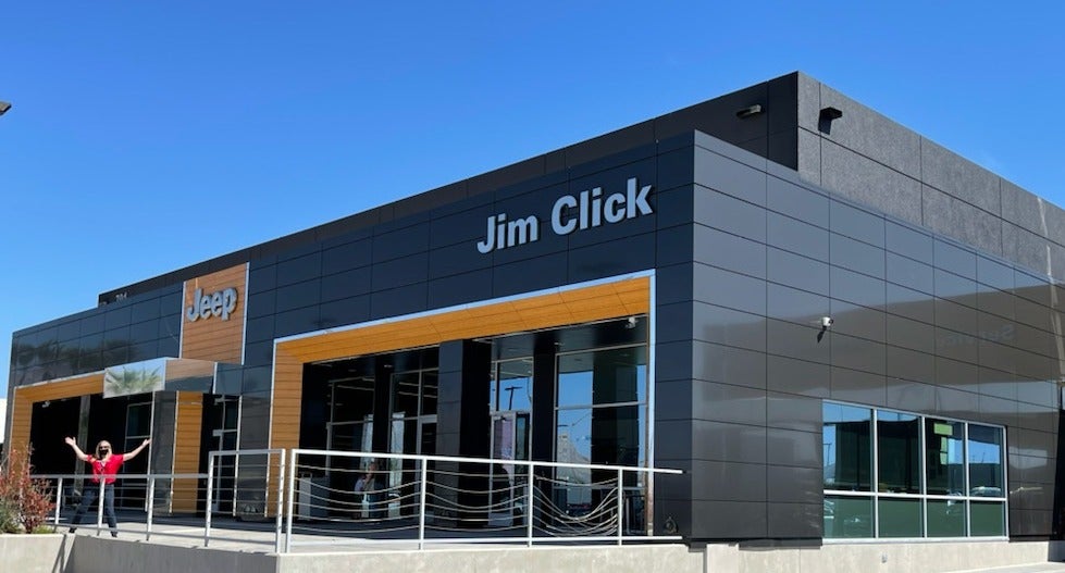 Jim Click Jeep storefront